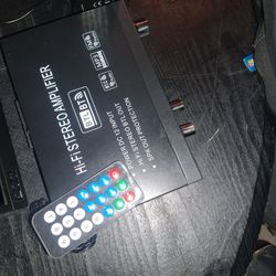 Bluetooth Home Audio W/remote 