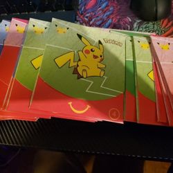 25th Anniversary Pokemon Mcdonalds Packs