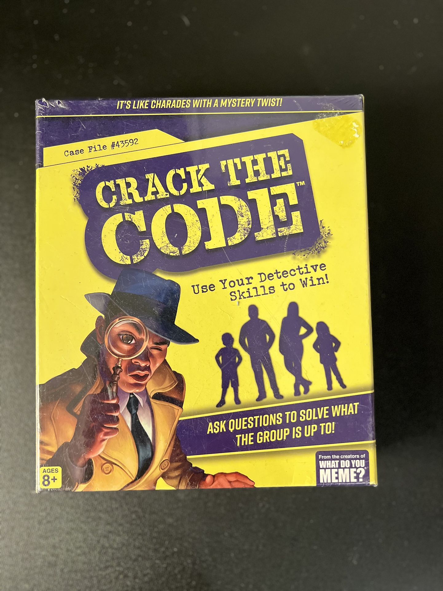 Crack the Code – What Do You MEME? Kids/Family Mystery Game New Sealed