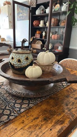 Wooden bowl
