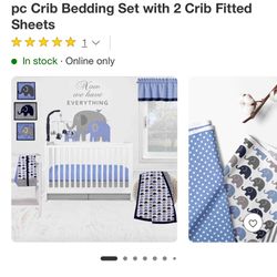 New Crib Set 