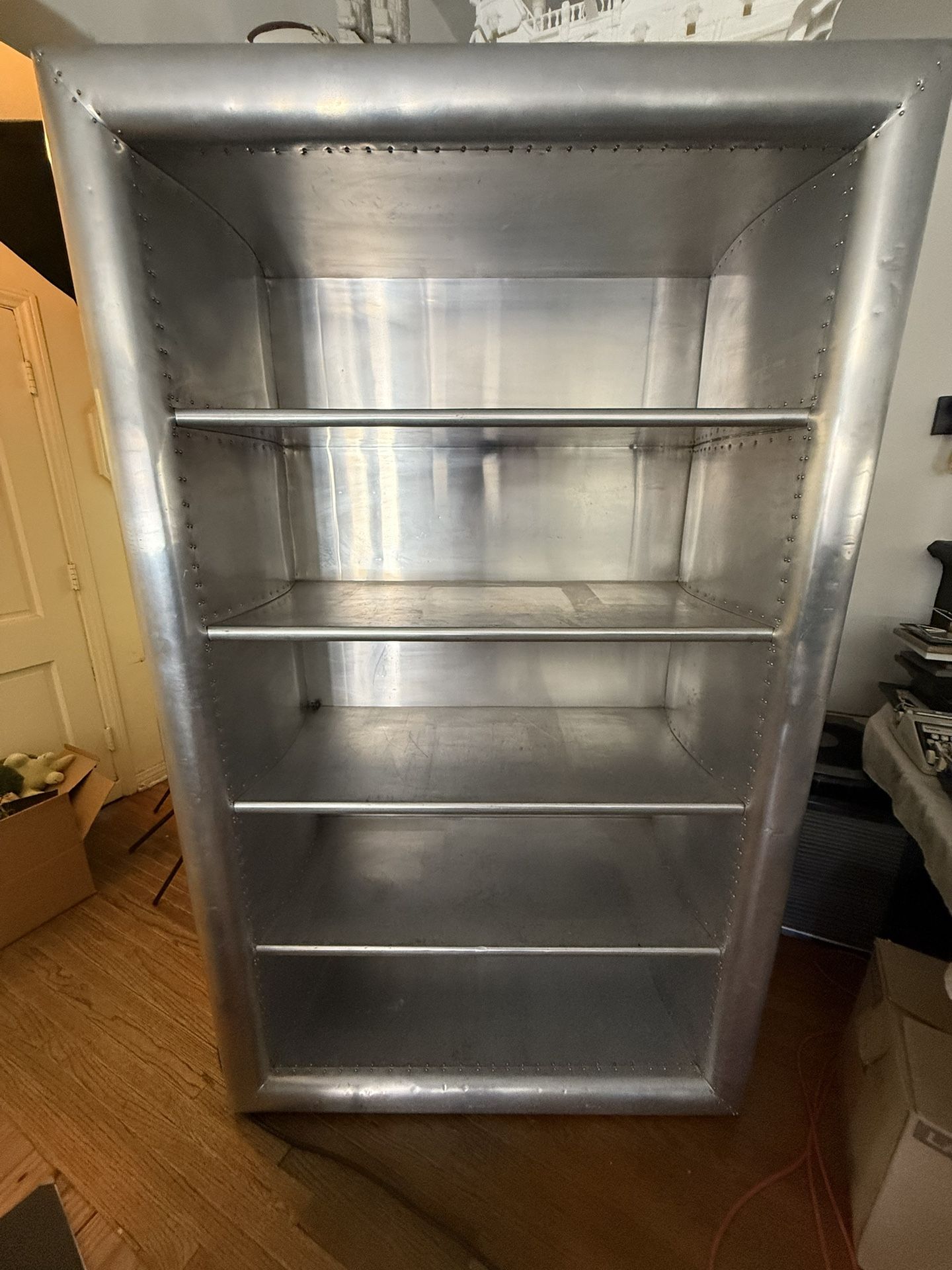 Restoration Hardware Aviator Single Shelving Bookcase