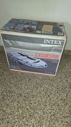 Intex Excursion 5 Inflatable Boat Set