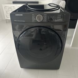 samsung 7.5 Cu. Ft. Electric Dryer with Sensor Dry in Brushed Black
