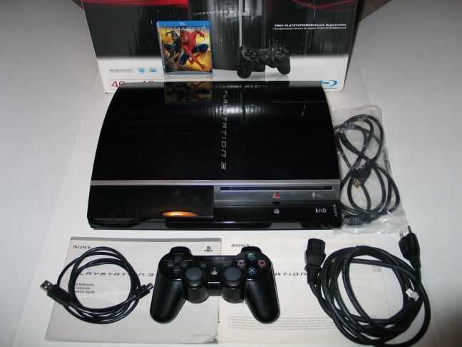 PS3 Fat Jailbroken backwards compatible 40gb multiman CECHG01