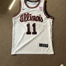 Ayo Dosunmu College Jersey Men’s Medium 