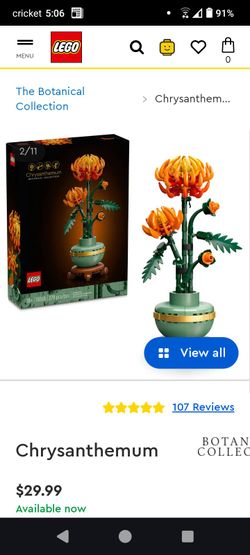 Lego Chrysanthemum