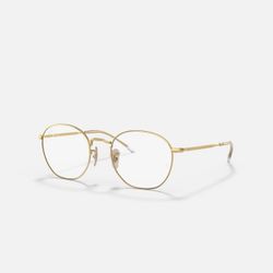 Ray-Ban Eyeglasses RB 6472 Unisex Gold 2500 Full Rim Metal Glasses Frames 
