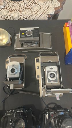 Polaroid vintage cameras