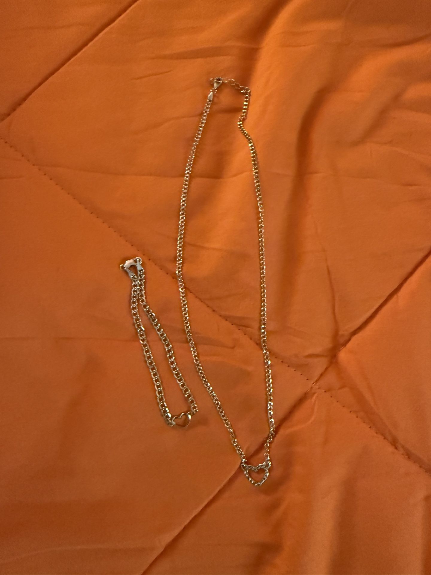 Chain And Bracelet Set 10k