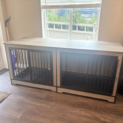 Dog Bed Crate - 2 Large Dogs 