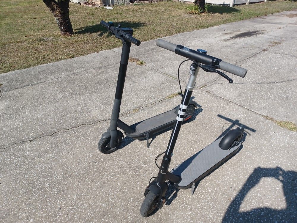 Segway Ninebot and Okai Neon Pro ES330 scooters with Key and chargers - $240 FIRM