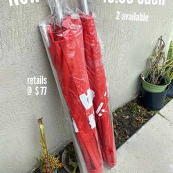 6ft. New Beach Umbrellas (2 Available)