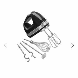 KITCHENAID 9-SPEED HAND MIXER - ONYX BLACK