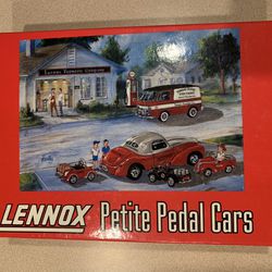 Vintage Lennox Petite Pedal Cars 