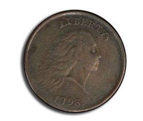 1793 Large Chain Cent