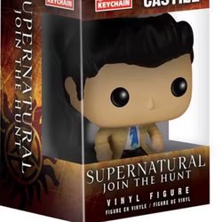 Supernatural Castiel Funko Pop Keychain