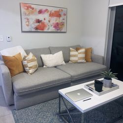 Beige Deep Sofa