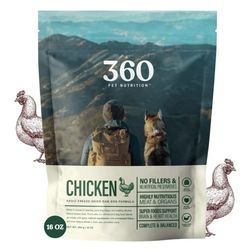 360 Pet Nutrition Freeze Dried Dog Food