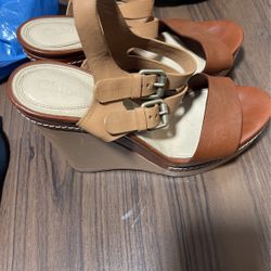 Chole Wedges Women Size 8