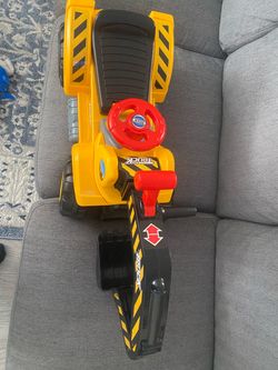 Kids Ride-On Construction Truck Toy