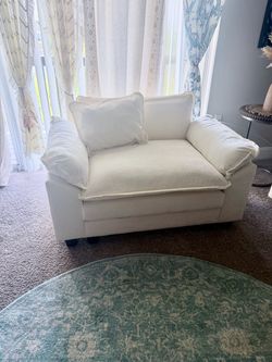 Oversized cloud chair