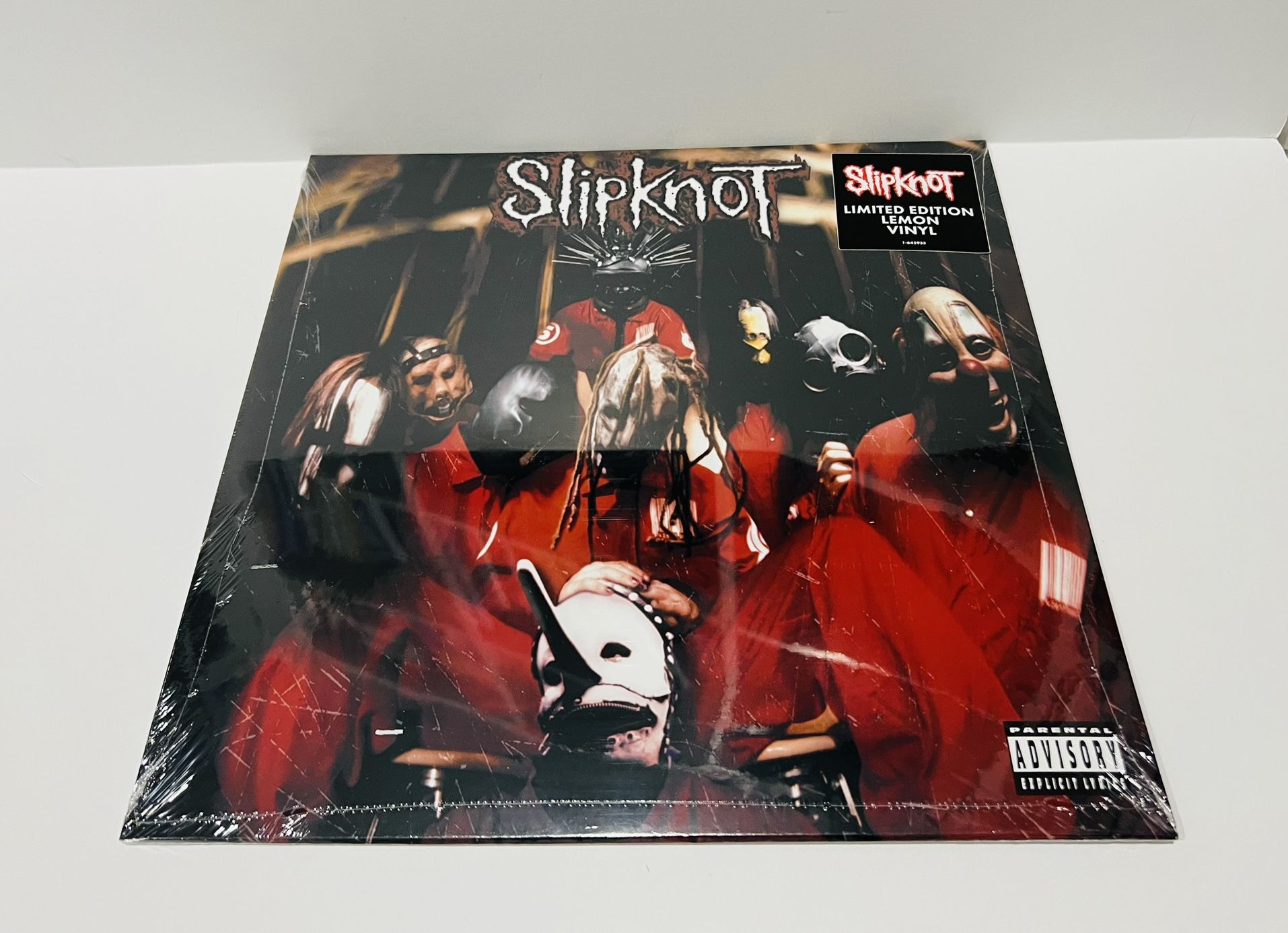 Slipknot - Self-Titled Limited Edition LEMON YELLOW Vinyl LP NEW & SEAL