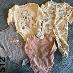 Winnie the Pooh Baby clothes Set