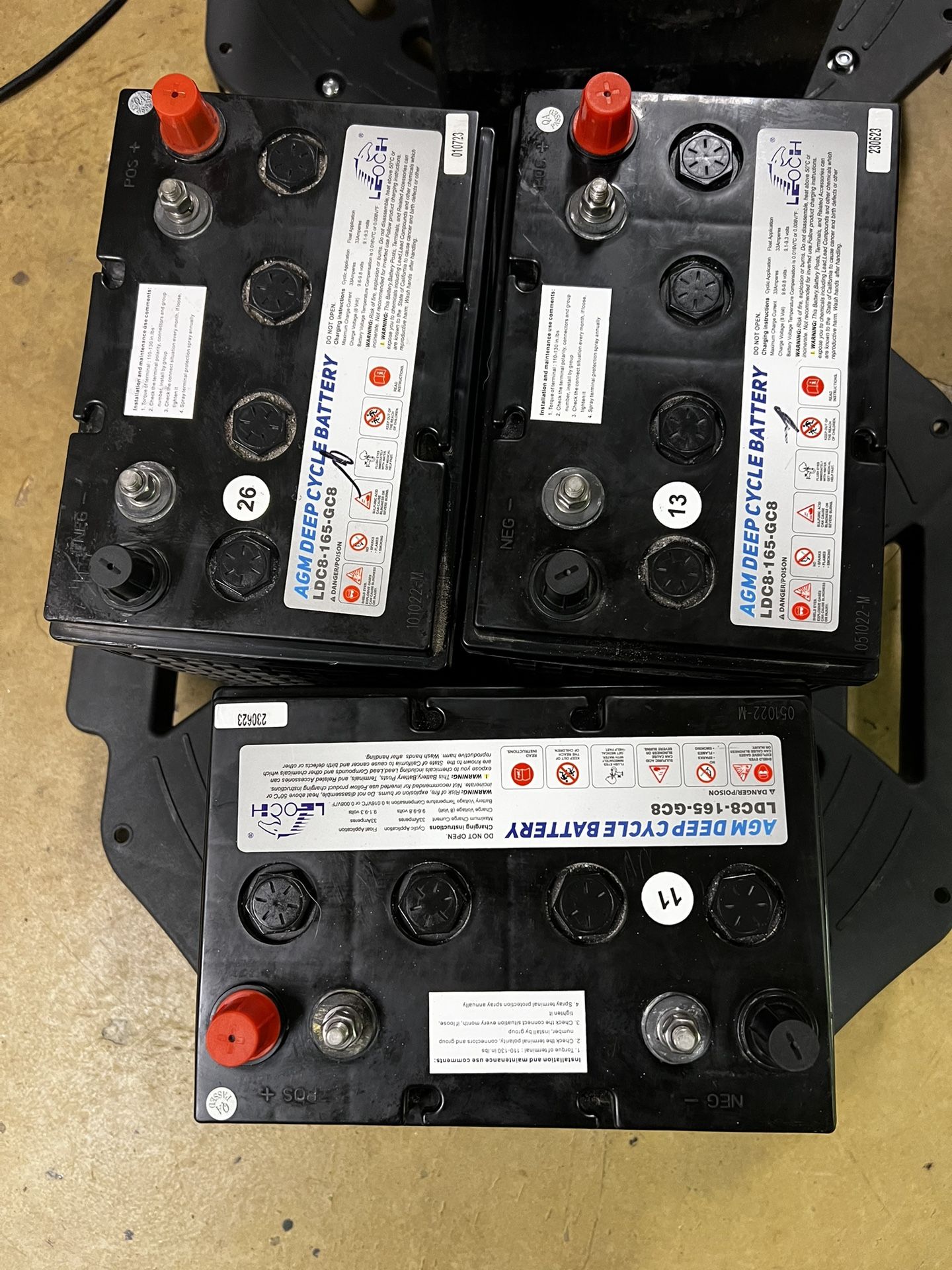 2023 AGM batteries