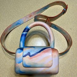 i.jiji Toto Bag Sunrise Blue/Orange Crossbody