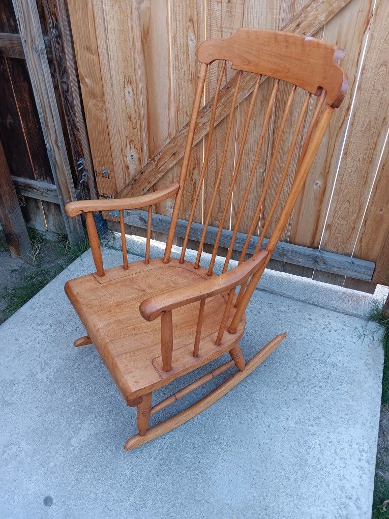 Rocking chair.