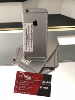 SALE!! IPHONE 6 WITH 16GB! UNLOCKED(ALL CARRIERS)