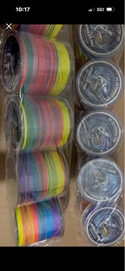 PE braided fishing line