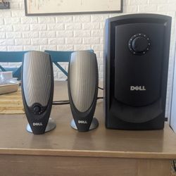 Speakers And Subwoofer With Audio Jack 