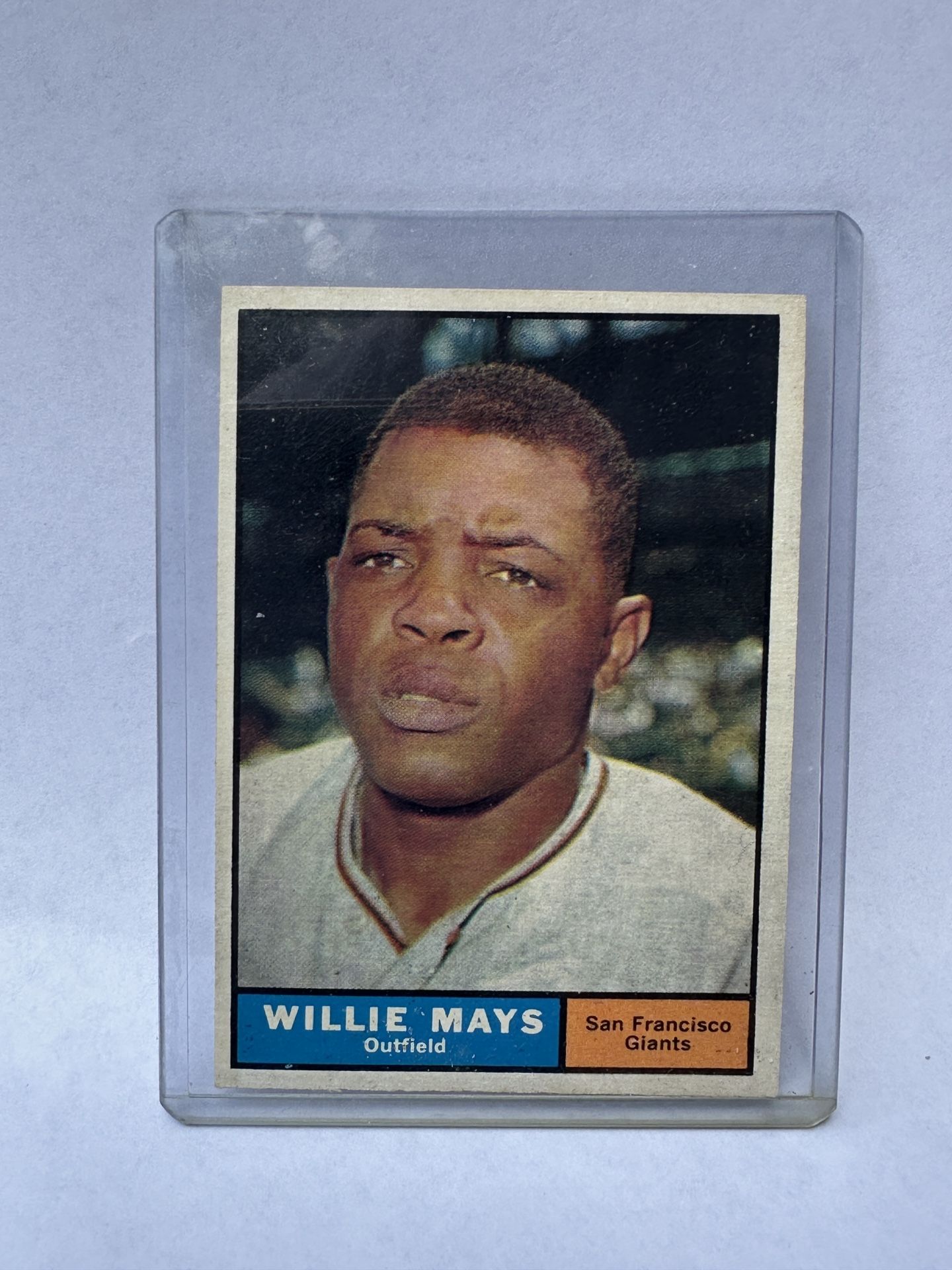 1960’s Willie Mays Baseball Card #150. High Grade Condition