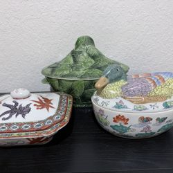 Vintage Tureen and Dish Set