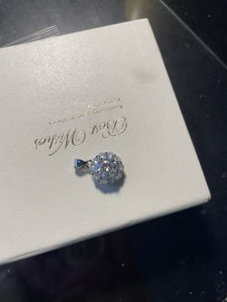((REAL MOISSANITE)) Stunning Pendant and ring