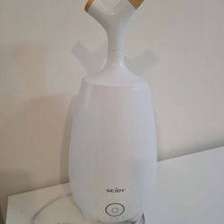 Sejoy Ultrasonic Humidifier for Home, 5L Large Capacity, Cool Mist, Auto Shut-off, White