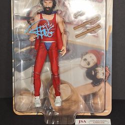 🔥Tommy Chong autographed Cheech and Chong Up in Smoke Neca action figure JSA COA🔥