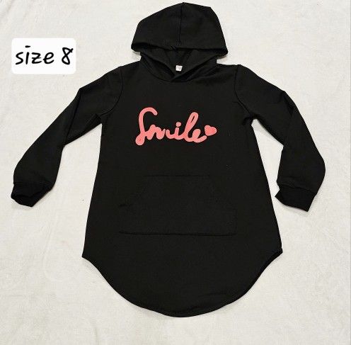 Girls Hooded Sweatshirt