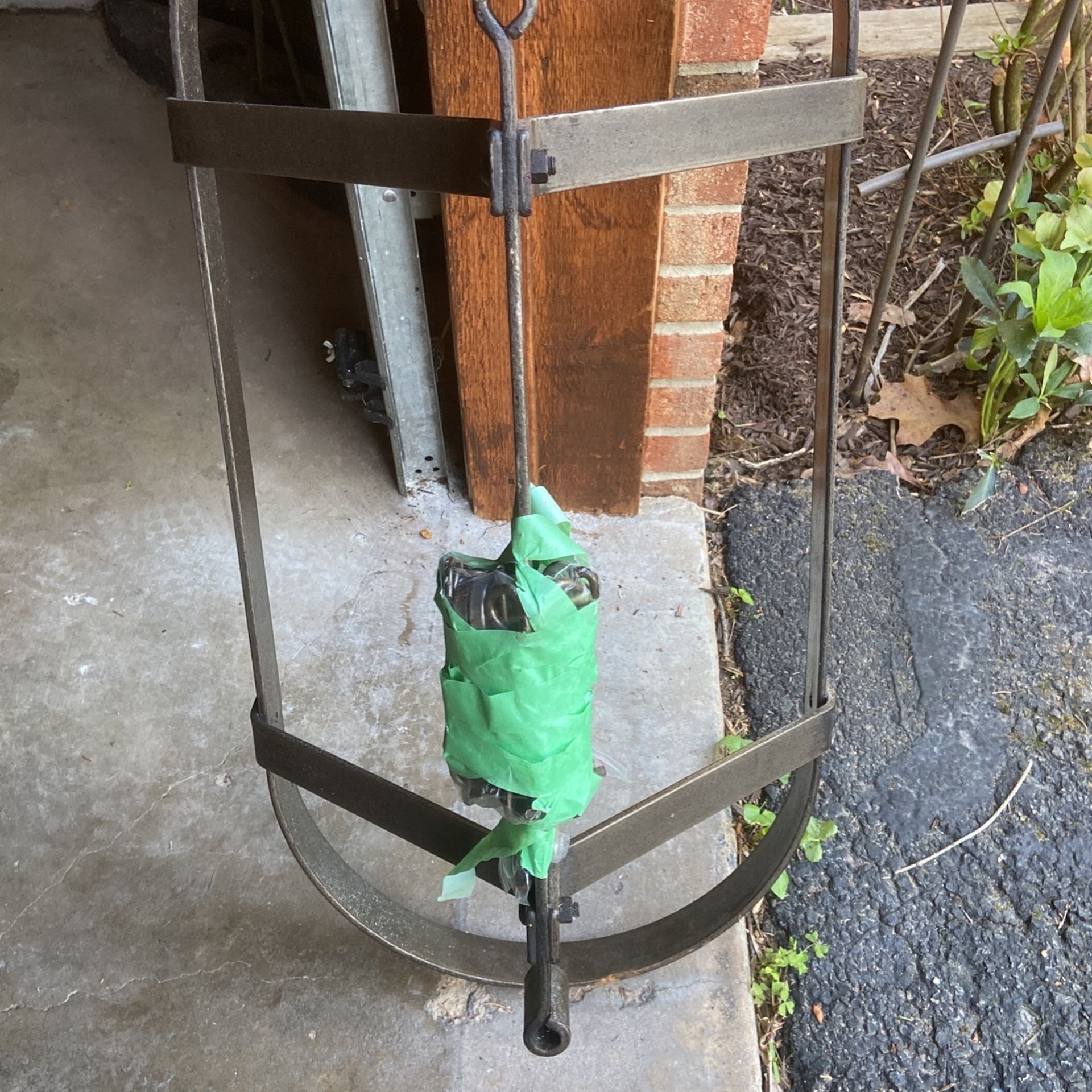 Wrought Iron Pot Rack