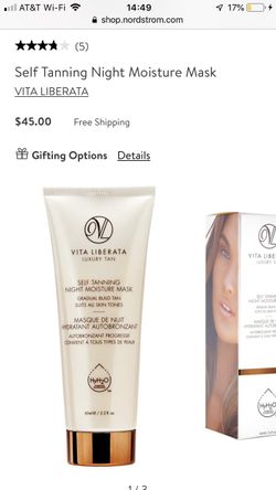 Vita Liberata Self Tanning Night Moisture Mask