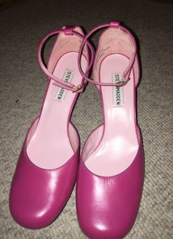 Size 10 hot pink Steve Madden high heels