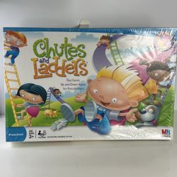 Vintage Chutes & Ladders Classic Board Game Milton Bradley Hasbro 2005 NEW