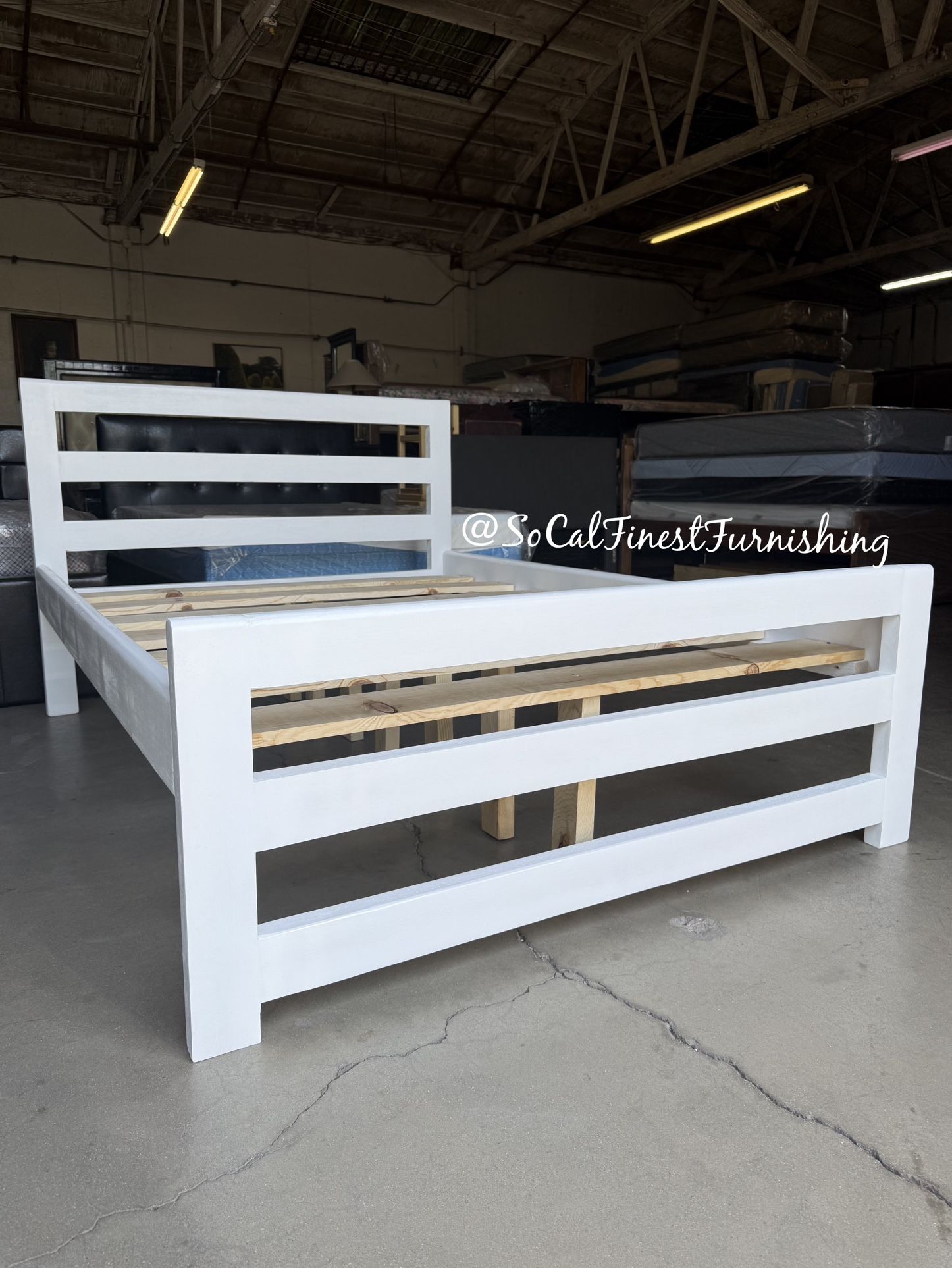 Full Bed Frame - No Mattress