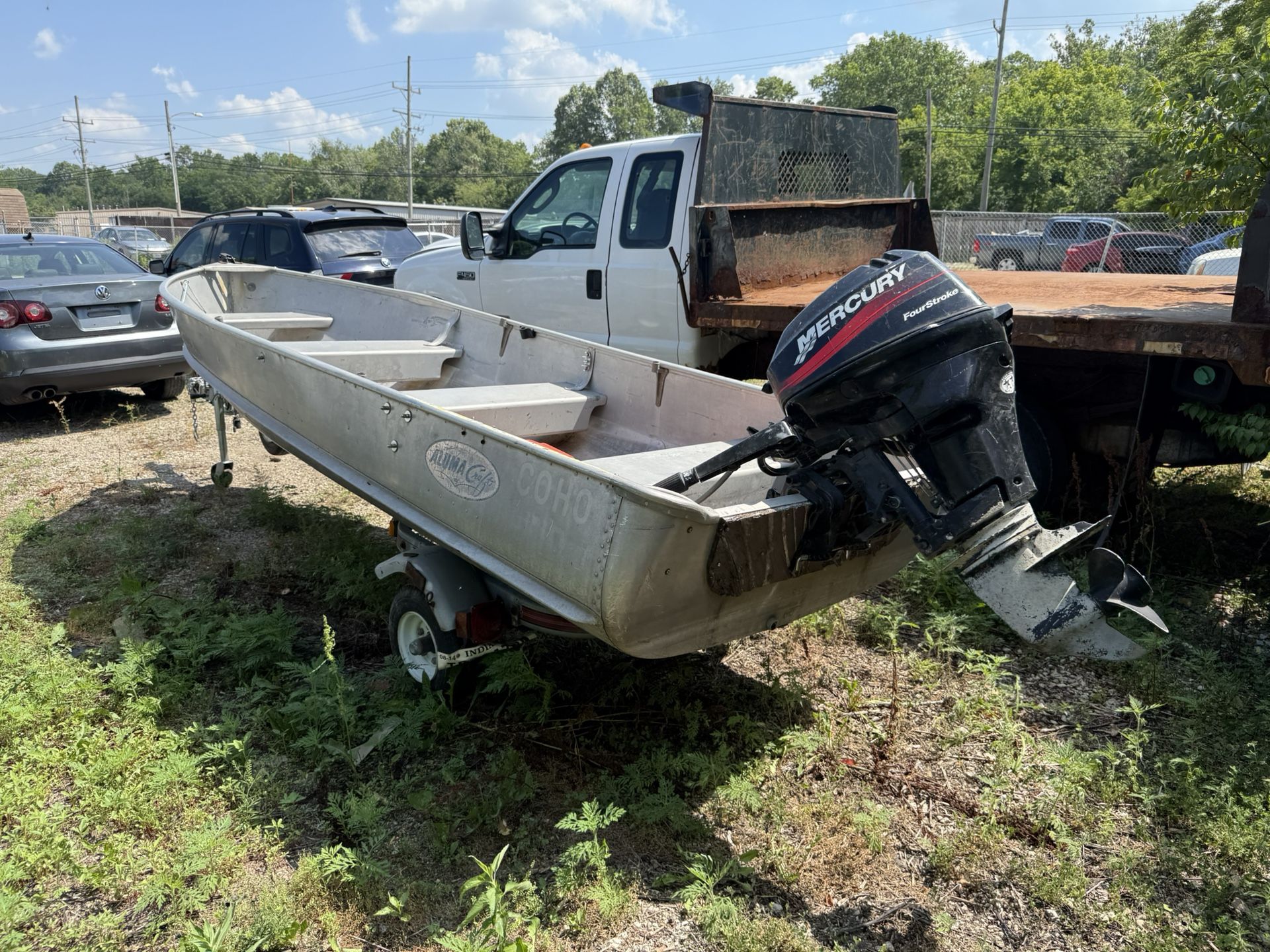 Fishing Boat Mercury 4 Stroke