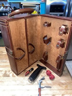 New Wine carrying picnic case
