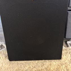Klipsch R- 120SW  400 W Max Powered Subwoofer Reference Series- Black