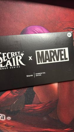 STORM RAINBOW FOIL ~ Magic the Gathering Secret Lair X Marvel STORM Rainbow FOIL Edition Sealed