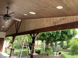 Custom patio